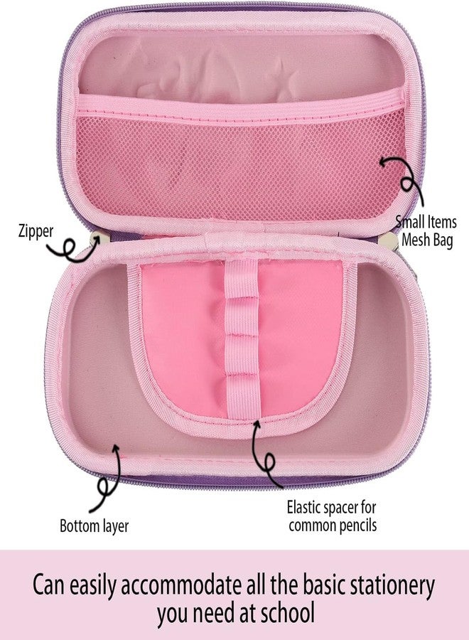 DAOME مقلمة يونيكورن ثلاثية الأبعاد من داومي، علبة أقلام لطيفة ذات سعة كبيرة، للبنات، علبة أدوات مكتبية ثلاثية الأبعاد، حقيبة أقلام وردية اللون، منظم، جيوب، حقيبة بسحاب، للأطفال والطلاب - قماش (1، يونيكورن سحري) - Image 5